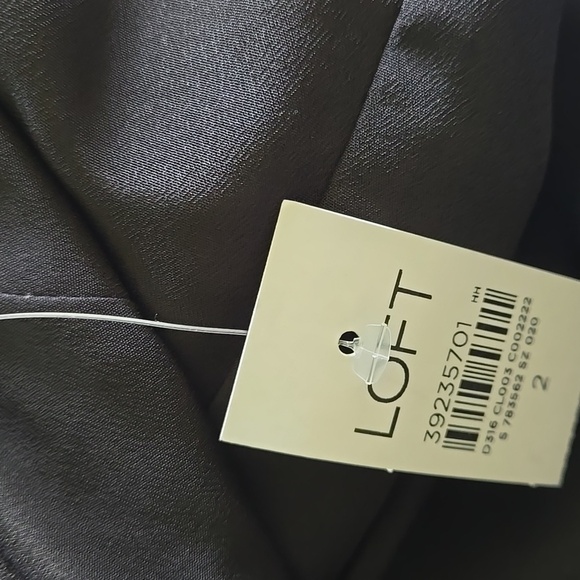 LOFT Floral Lace Strapless Midi Pocket Dress - Picture 10 of 10